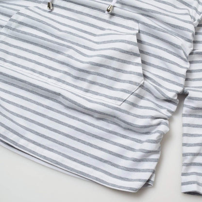 GINKANA Women's Maternity Hoodie - Stylish Long Sleeve Sweatshirt for Comfortable Pregnancy Wear