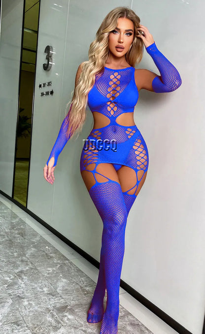 Seductive Babydoll Catsuit Underwear - Luxurious Chemise Lingerie for All Sizes (S-XXL)